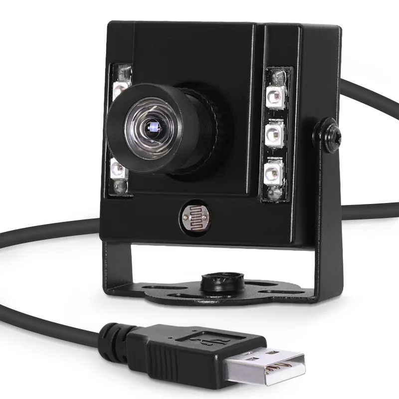 14209 3306 AR0234 IR850 1080P global exposure 3.6mm 90degrees distortionless cmos 120fps Infrared night vision Mini USB camera