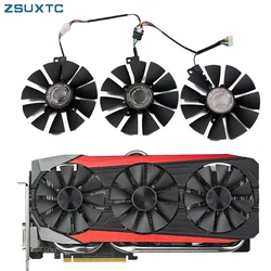 PLD09210S12HH PLD09210S12M Cooler Fan For ASUS STRIX GTX980TI RX480/580 R9 390X/R9 390 GTX 1060 GTX1070 1070Ti 1080Ti Gaming