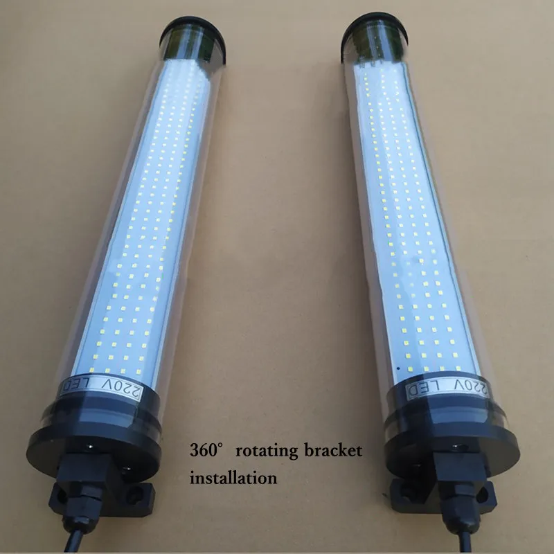Super Bright Led Machine Tool Work Light Waterproof Oil-proof Explosion-proof CNC Lathe 220V 24V Aluminum Alloy Industrial Lamps