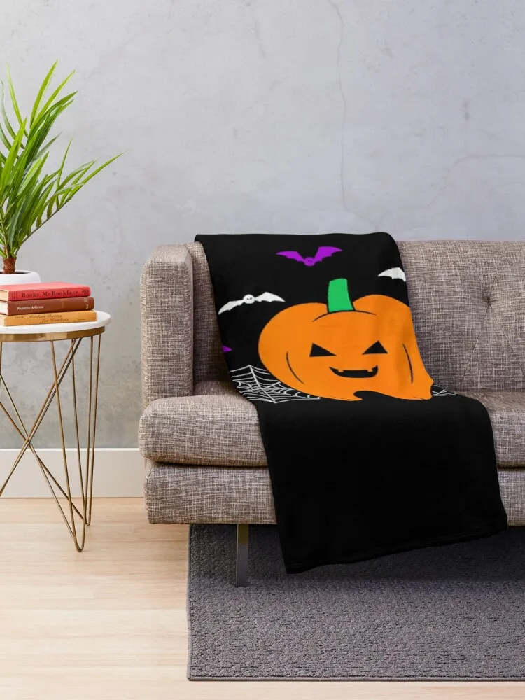 Teeth Ghost Pumpkin Witch Cute Dental Halloween Dentist Throw Blanket Decorative Sofas for winter Stuffeds Furrys Blankets