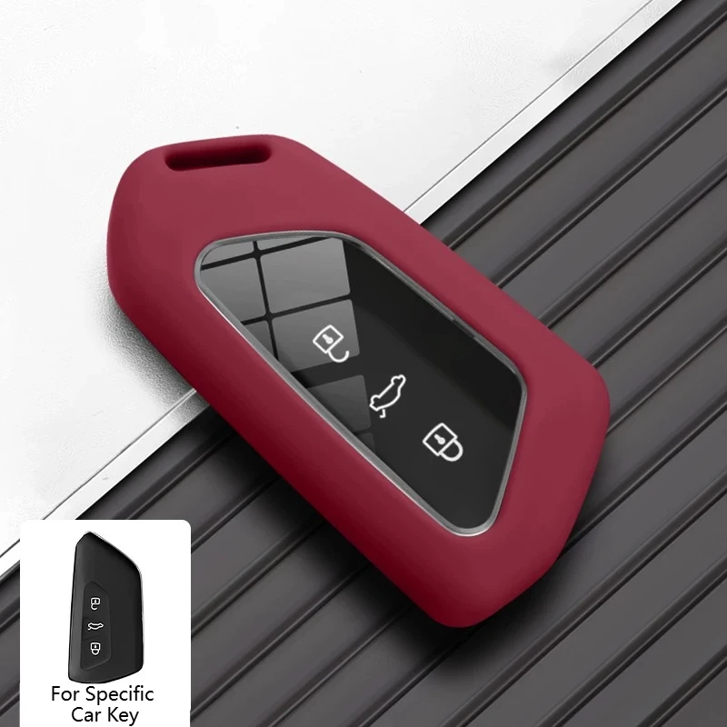 For Volkswagen ID.3/ID.4/ID.6/Golf Mk8/Lamando L/Talagon/Teramont X Key Fob Cover Case Protector Shell Key Chain Anti-Drop Parts view 4