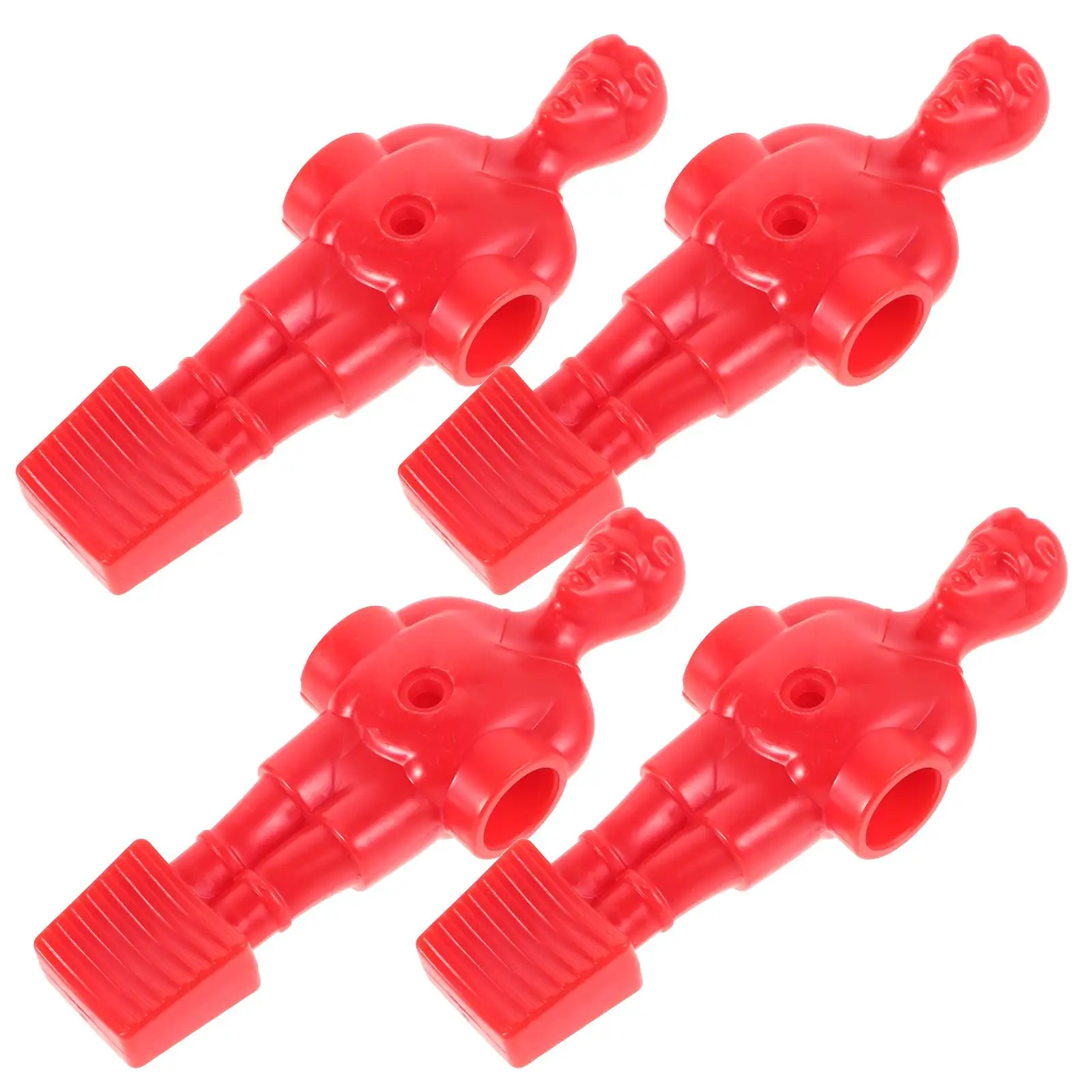 

4 Pcs Table Football Machine Accessories Foosball Desk Soccer Player Figurines Figures Players Toys Game Supplies