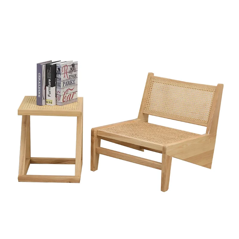 

Homestay rattan chair, single sofa rattan, coffee shop hotel leisure chair