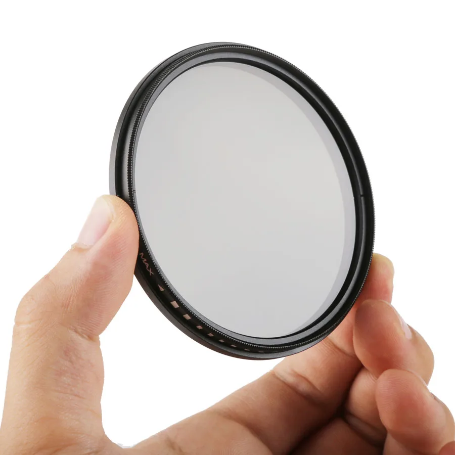 DSLR 카메라 렌즈 필터 ND 필터 ND2-400 가변 중립 밀도 55mm Sony Canon Nikon AF-P DX 18-55mm f/3.5-5.6G VR