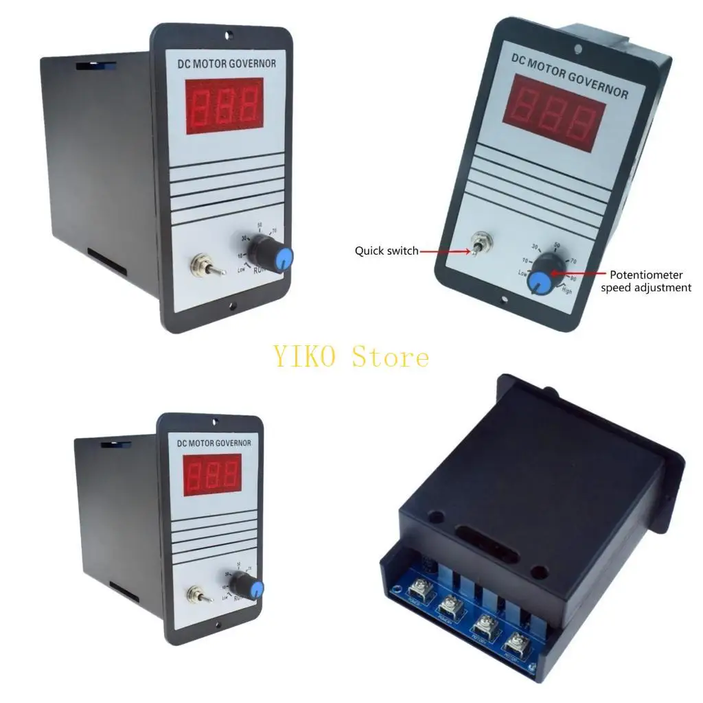 

K32C регулятор скорости двигателя постоянного тока ШИМ-регулятор постоянного тока 12 В 24 В 36 В 4000 Вт регулятор высокой