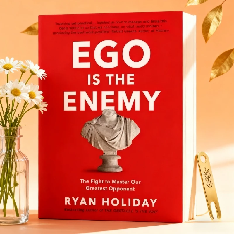 

EGO IS THE ENEMY By Ryan Holiday Paperback Novel #1 New York Times Bestseller Book
