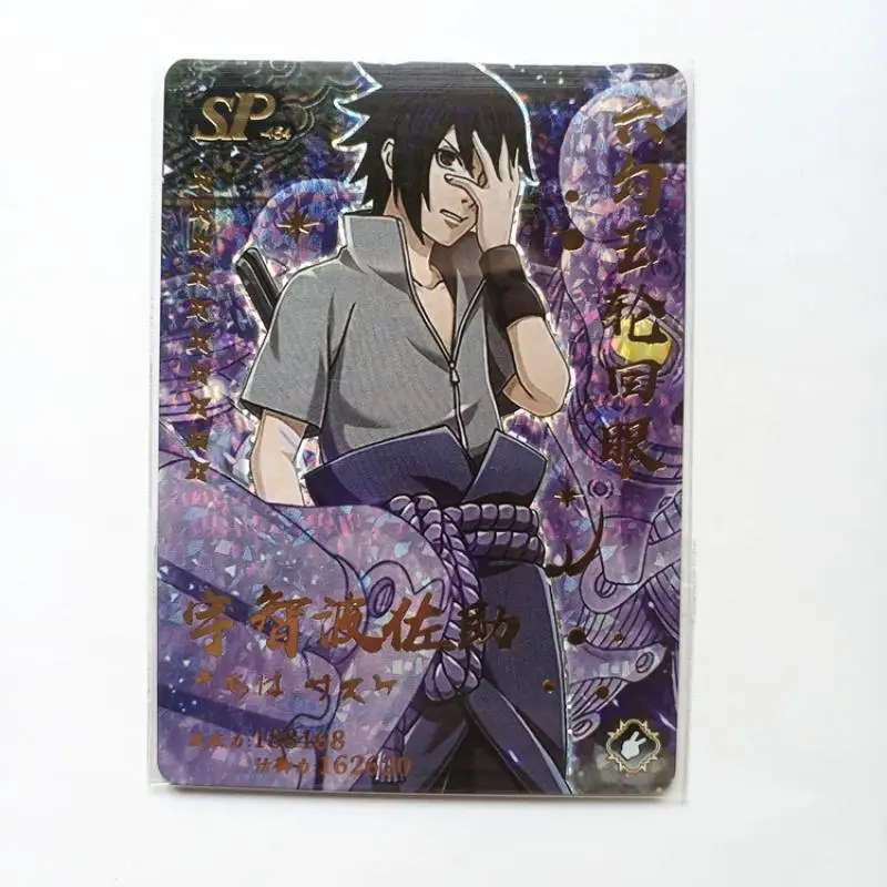 Little Dinosaur Naruto Sp-Series Anime Characters Uchiha Obito Uchiha Itachi Minato Collection Card Board Game Birthday Gift