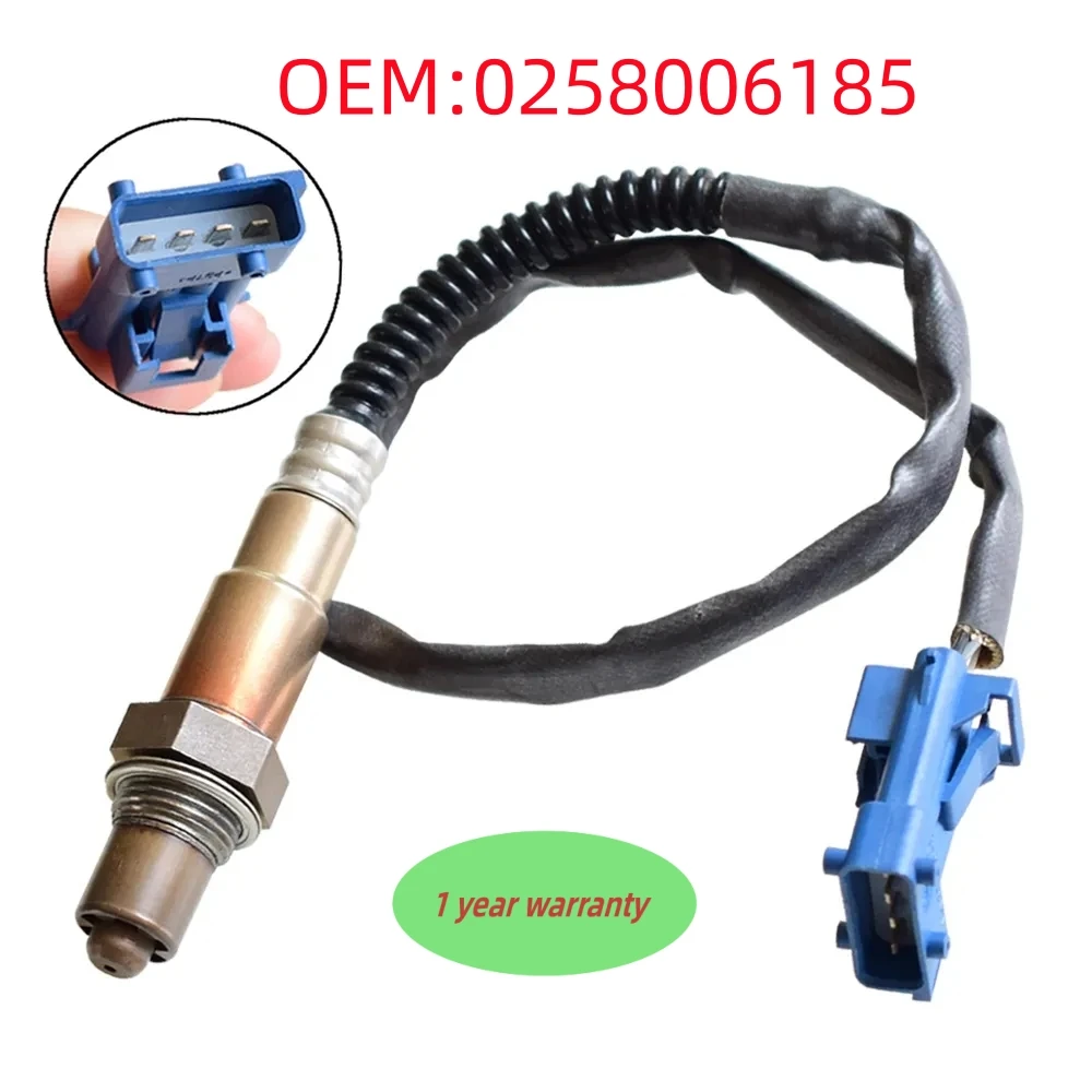 

5pcs Oxygen Sensor 0258006185 For Citroen Peugeot 206 207 306 307 406 407 607 Fiat Qubo 9636876580 96368765 9636968380