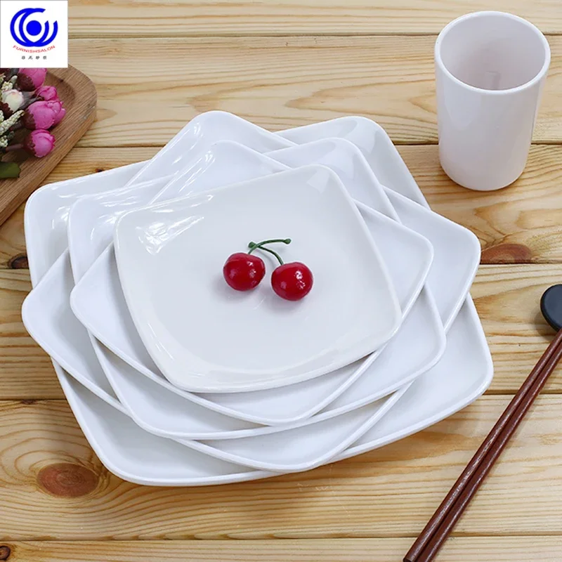 

Plastic Tableware Plate, Solid Square, Food Safety, Dinner Plates, Home, Garden, Kitchen, Dining, Bar, Plenty, New Product