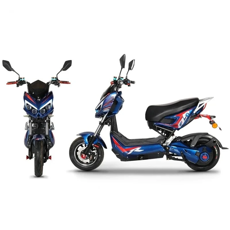Electric Motorcycle - Cheap Plus Attractive Sporty   Electric Bike Collocation of li-ion battery electric scooter