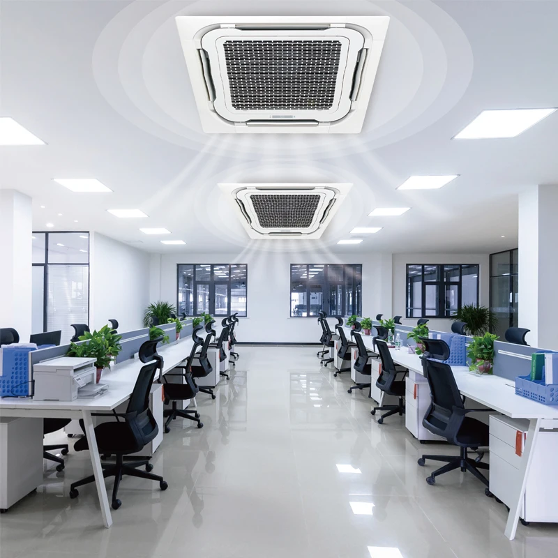 VRF Mini Split Commercial Lower Noise Ceiling Cassette Central Industrial Cooling Ducted Use Air Conditioner