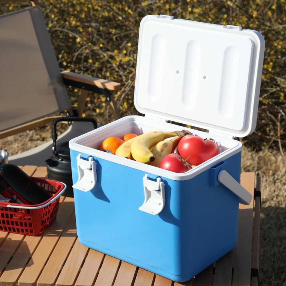 

10L Insulated Cooler Box With Carry Handle 32*23*27 Insulated Cooler Box With Carry Handle Cool Box For Camping Picnics Outdoor