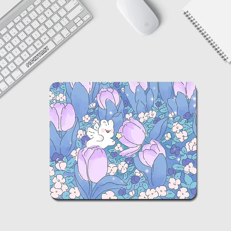 

Rabbit XS Mouse Pad Design Mausepad Cute Small Pc Desk Mat High Quality Little Mousepad Office Mouse Mat 20x25cm