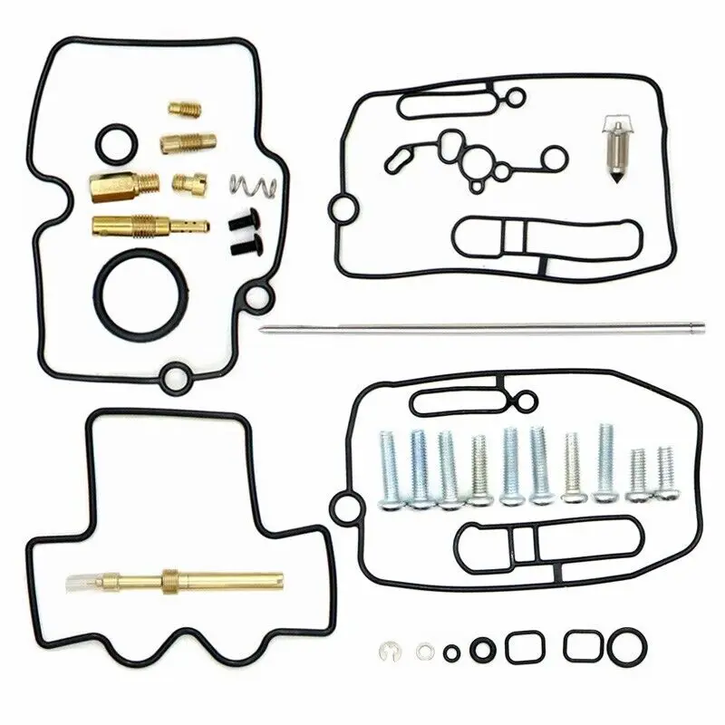 Carburetor Repair Kit Rebuild Parts for HONDA CRF250R 2004-2009 CRF250X CRF450R 2002-2008 CRF450X 2005-2014