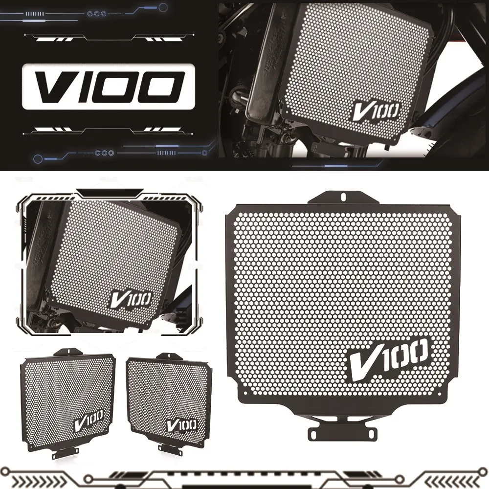 

2026 2025 Motorcycle Radiator Grille Guard Cover For Moto Guzzi Stelvio Stelvio1000 V100Stelvio 2024-2026 Protection Accessories