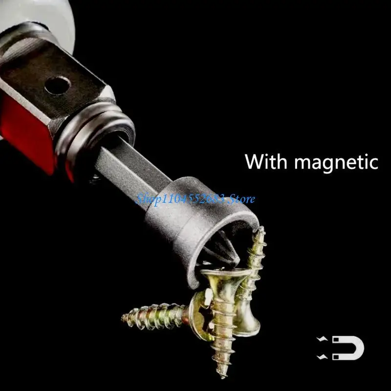 Y6GD 5/6/10 Pcs Positioning Screwdriver Bits Woodworking Screw Shank