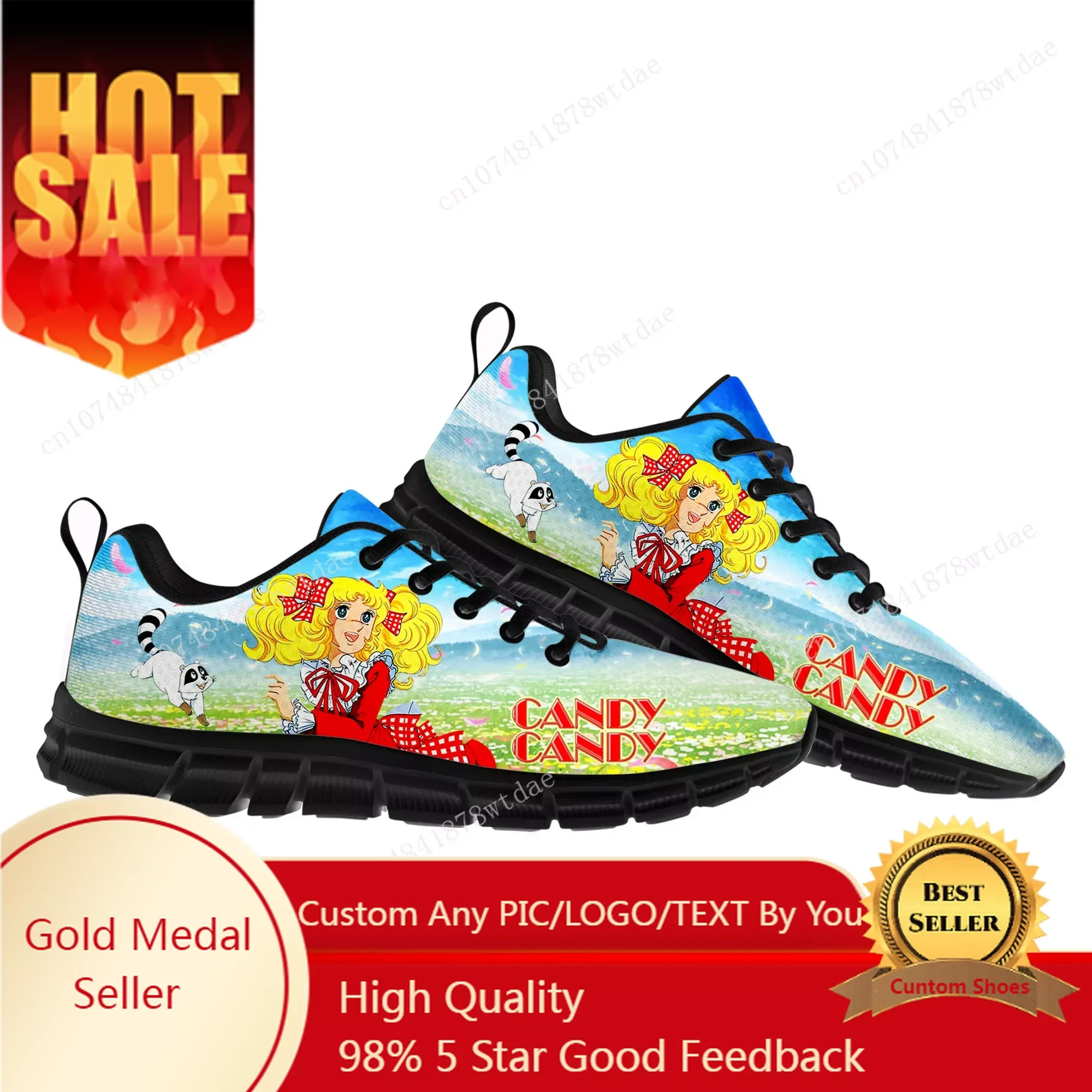 

Candy Candy Sports Shoes Mens Womens Teenager Kids Children Sneakers High Quality Classic Manga Cartoon Sneaker Custom Shoe