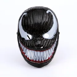 Venom Plastic Mask Kids Cosplay Prop Masquerade Carnival Festival Dress Up Themed Party Decorations Horror Masks Gifts