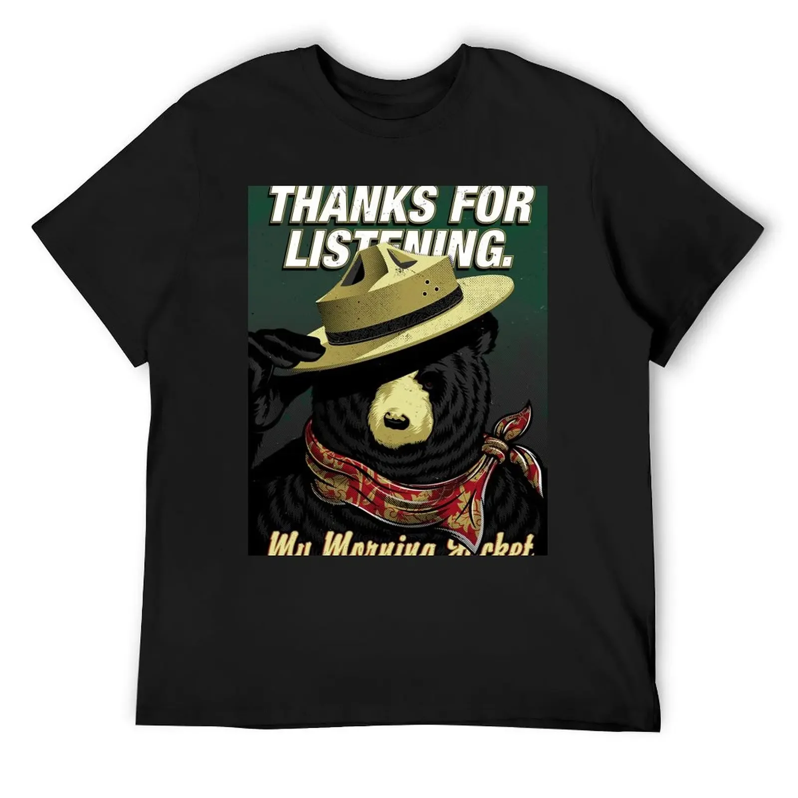 listening my morning jacket tour 2020 gakkelar T-Shirt summer tops vintage t shirts quick-drying luxury clothes men