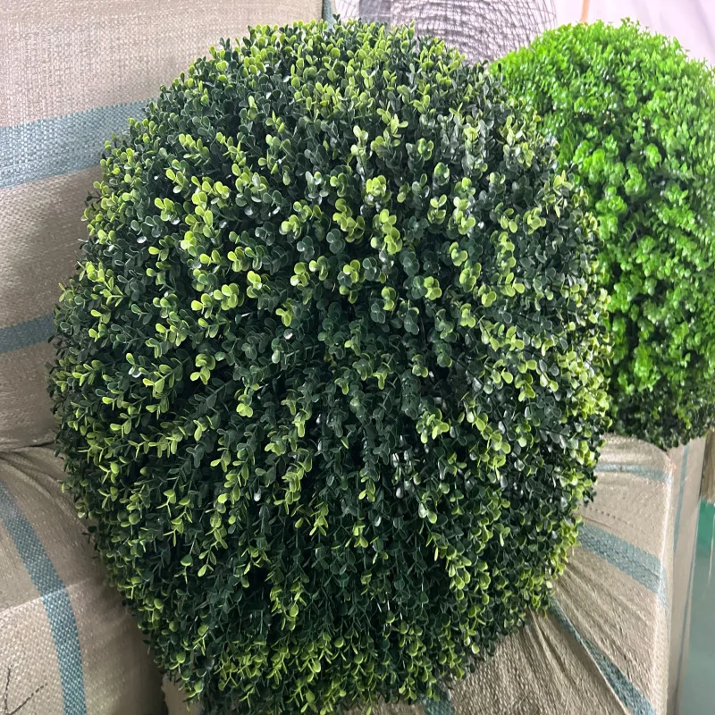 

Simulation plastic Milan grass ball, green plant ball, garden landscape soft decoration