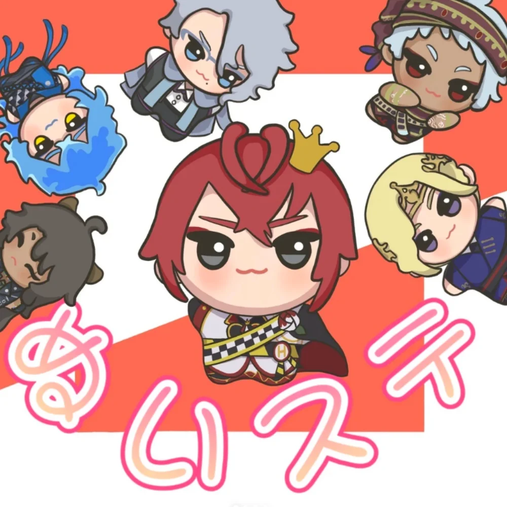 

Плюшевые куклы-подвески 10 см по мотивам Twisted Wonderland: Эйс, Трэй, Клоуэр. Коллекционные игрушки для фанатов, подарок на праздники и вечеринки.