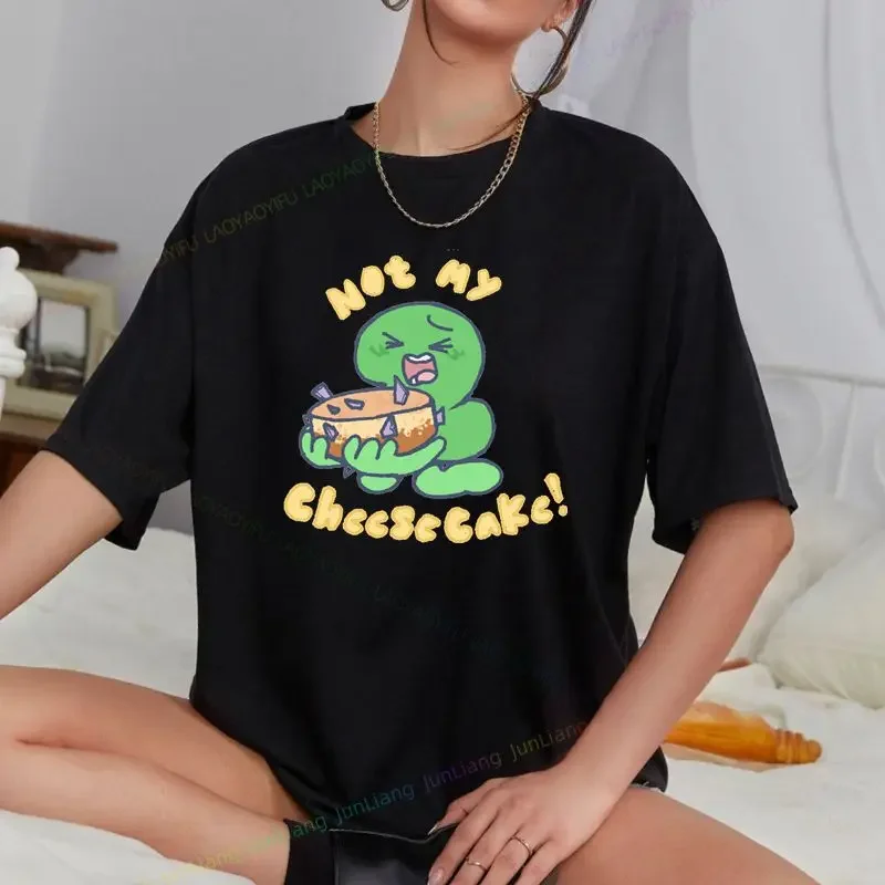 Modèle amusant deux T-shirts hommes Kawaii haut mignon unisexe mode décontracté à manches courtes col rond Y2K vêtements à manches courtes