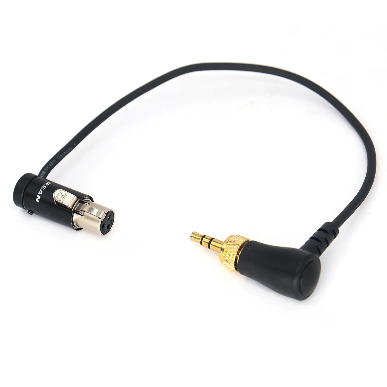 3.5Mm Trs Met Draad Slot Om Low Profile TA3F Mini Xlr Sennheiser G4/G3 Output Kabel Om Geluid apparaten 633, 688 En 664 - afbeelding 2