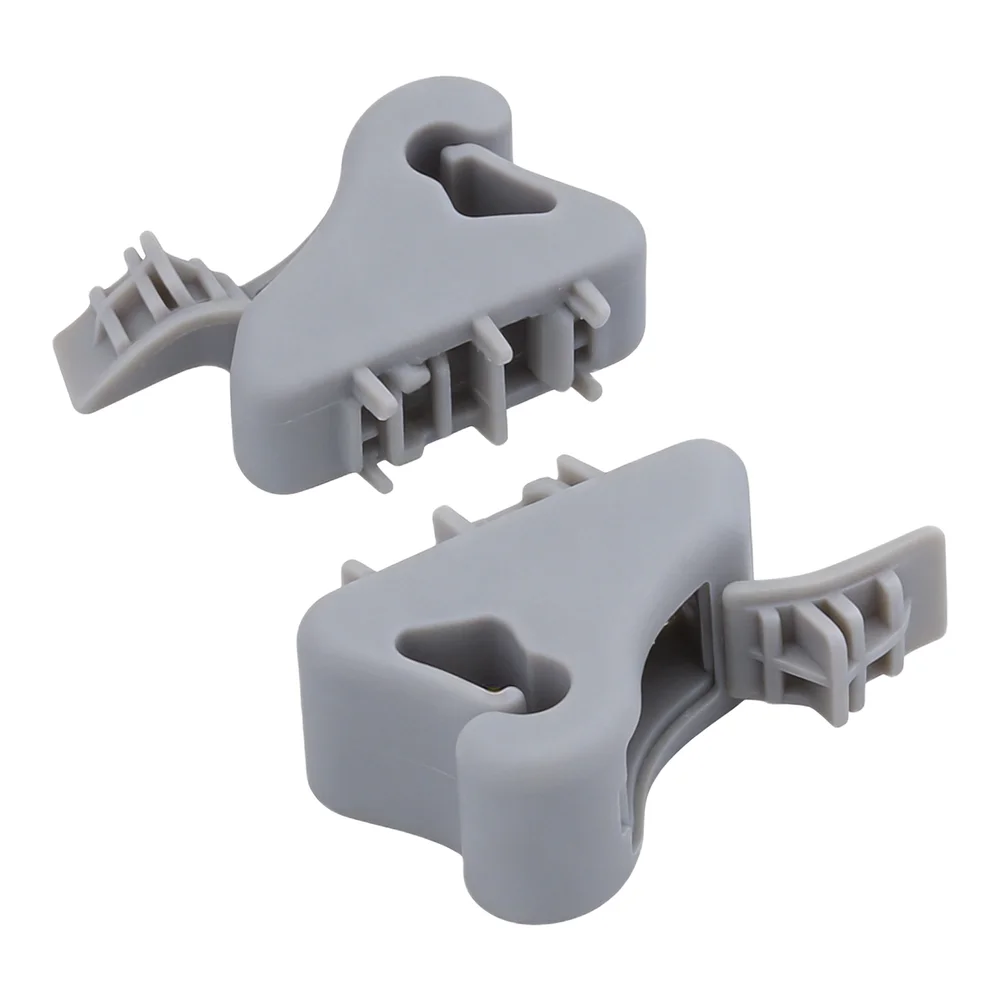 2x Car Sun Visor Retainer Clip ABS MR779704 For For Pajero 2000-2006 Sunshade Hook Clip Bracket Sun Visor Fixing Clip