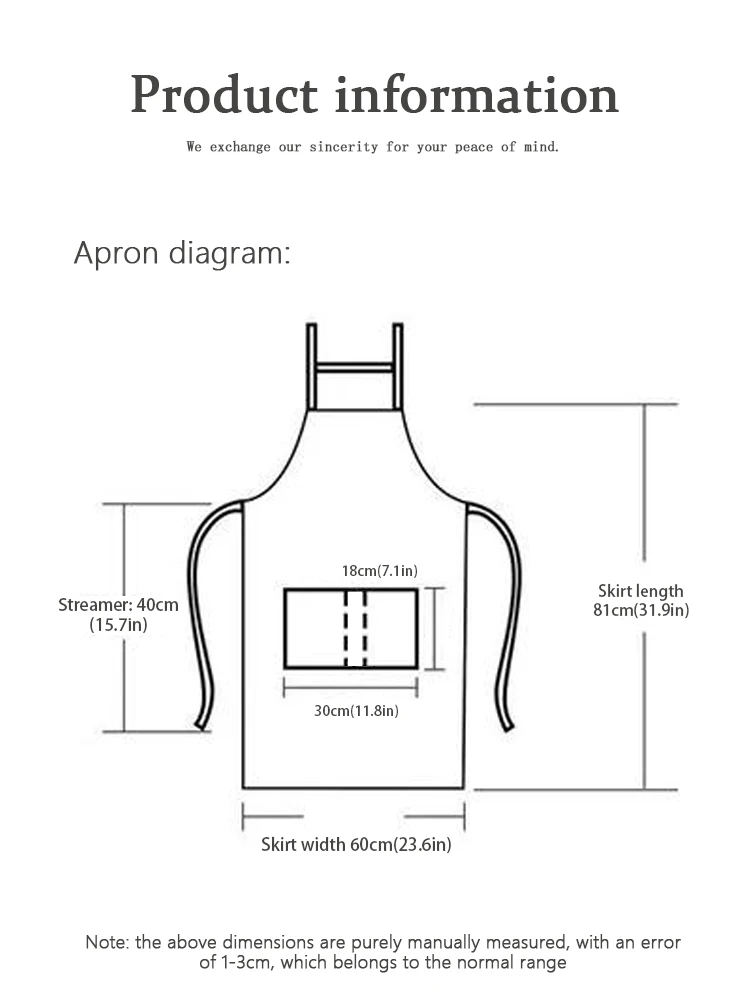 Multi-Functional Waterproof Apron cOVERALL - All-Purpose Protection for Restaurant Hot Pot Bubble Tea Nail Shop & Supermarket