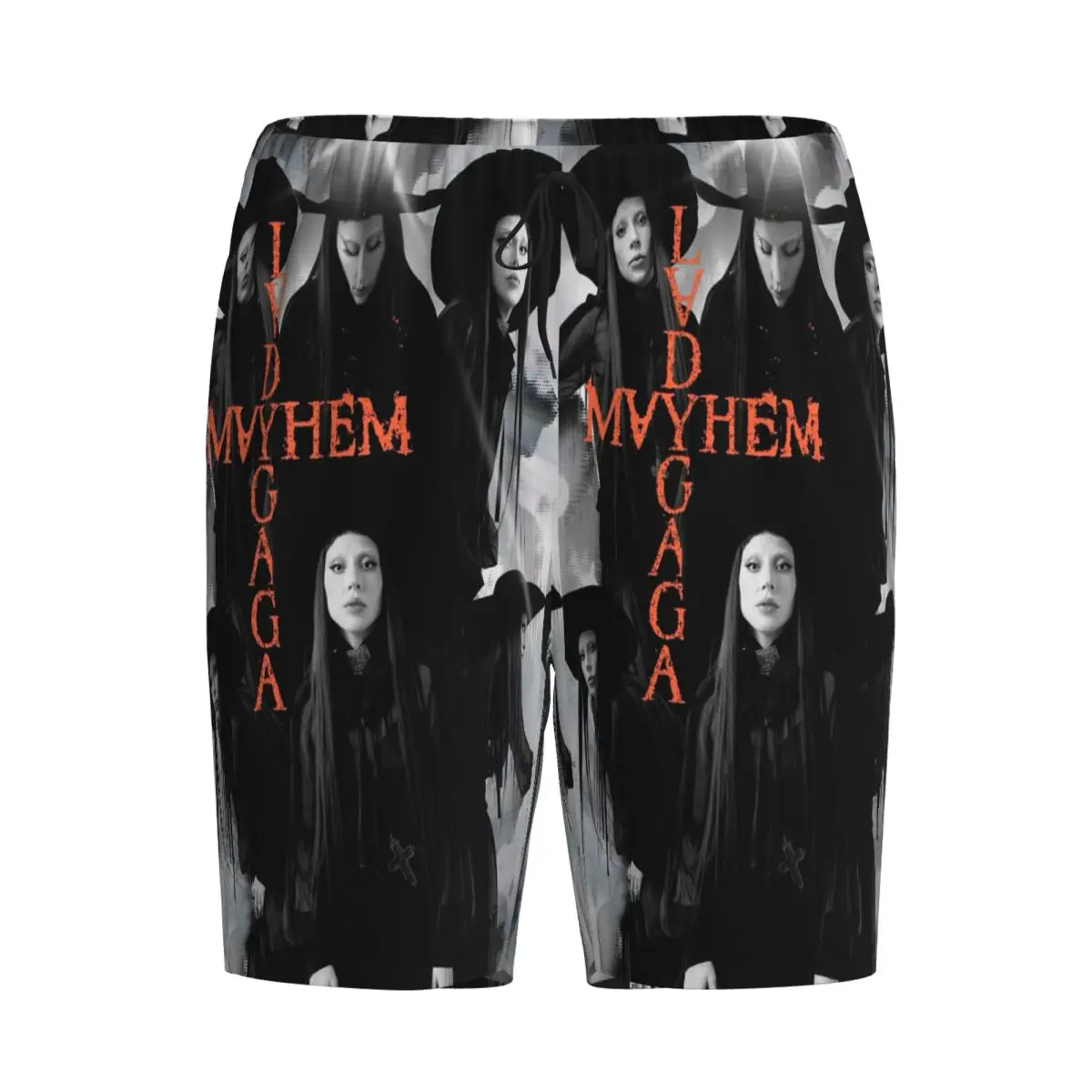 

Custom Lady Gaga Mayhem Album Shorts Sleeping Pants Men Pajama Pants Lounge Sleep Sleepwear Bottoms