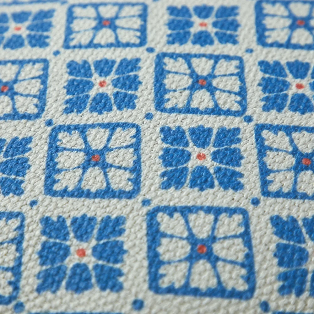 وسادة رمي مزخرفة من القطيفة مريحة للمنزل، إغلاق بسحاب، تصميم مرن، تصميم أنيق للاستخدام الداخلي، ميدالية عيون زرقاء #6