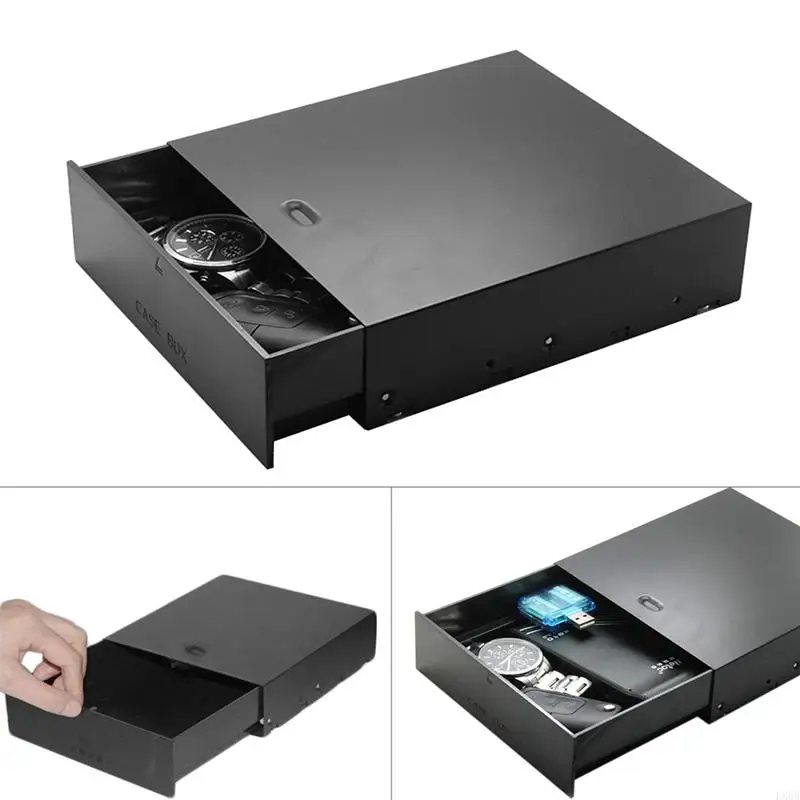 LX0B External Hard Enclosure for 5.25 Inch SSD HDD USB to III Hard for Case for WD for Seagate