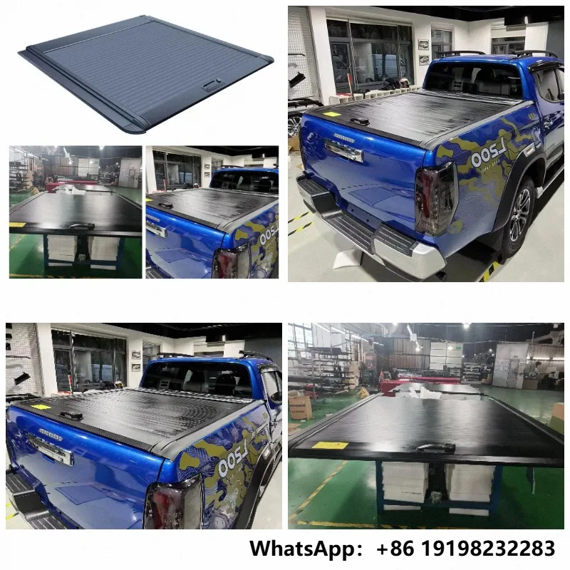 Pickup Truck Retractable Aluminum Roller Lid Shutter Tonneau Cover for Foton Tunland g 7 2024