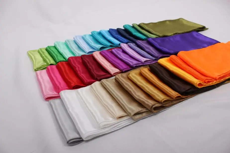 Hochzeit Dekoration Geburtstag Party Dunkelgrün Farbe Stuhl Schärpe Satin Selbst Krawatte Bands Knoten Hotel Bankett Weiß Stuhl Abdeckung Dekor – Detail 26