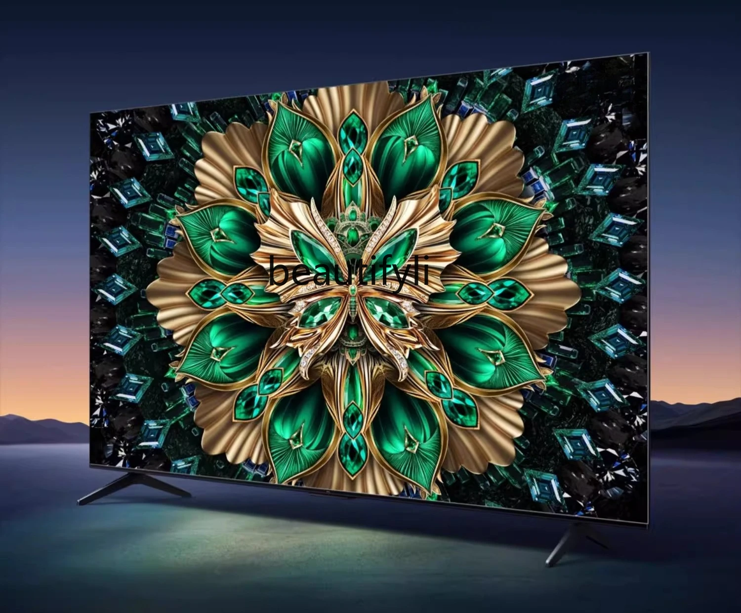 

TV 65 inch high definition butterfly wing star screen network flat screen TV