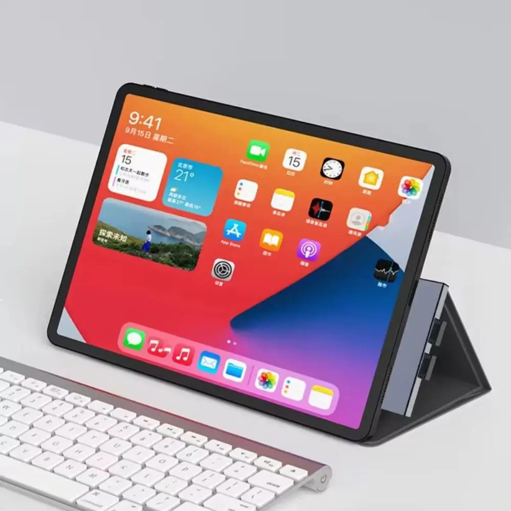 3 IN 1 USB-C HUB High Speed Ellenbogen Typ-C Splitter Aluminium Legierung Laptop PC USB 3,0 Docking Station Computer Zubehör