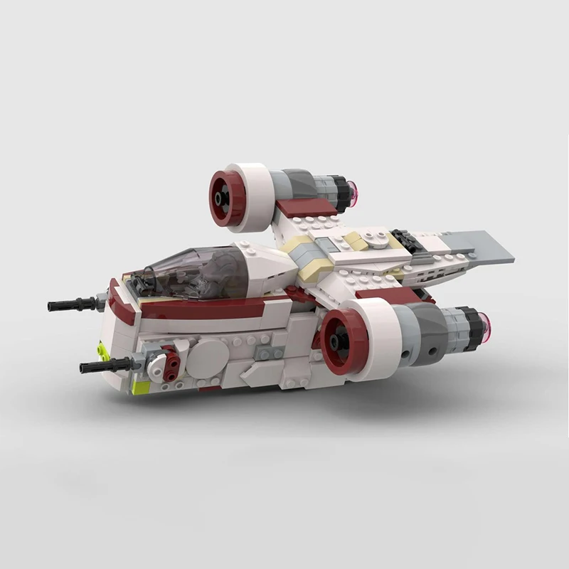 354ピース MOC リパブリック・レイザー・クレスト ミディスケール スターバトル ビルディングブロック クリエイティブ 大人コレクター 子供向けクリスマスプレゼント
