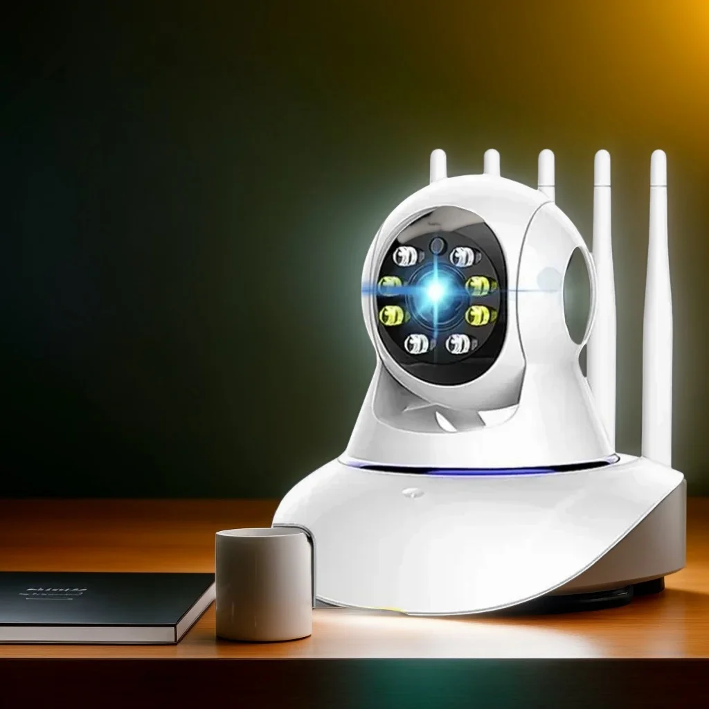 

Wireless Home Security Camera - Night Vision Two-Way Audio CCTV Baby Monitor IP HD 2MP/3MP