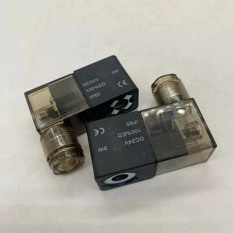 VCB22B517A‑AB213 Pneumatic Solenoid Valve Coil DC24V AC230V 3W IP65 Replacement Electromagnetic Coil for Pneumatic Valve