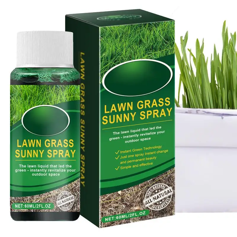 

Liquid Grass Fertilizer 60ml Liquid Lawn Plant Fertilizer Liquid Fertilizer Plant Nutrients For Novice And Experienced Gardeners