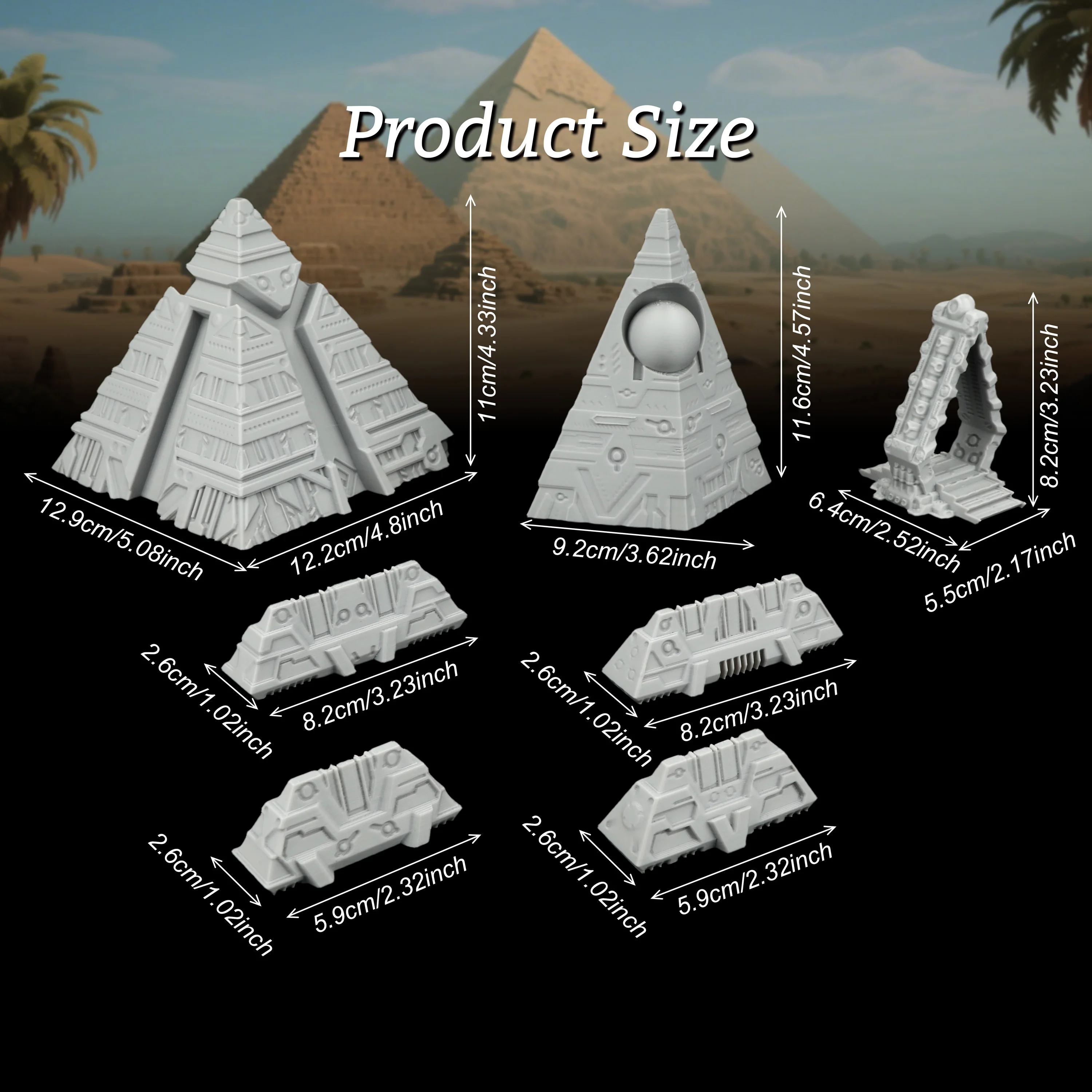 Sci-Fi Terrain Scene Miniature - Miniature Terrain Set ulasan dan harga