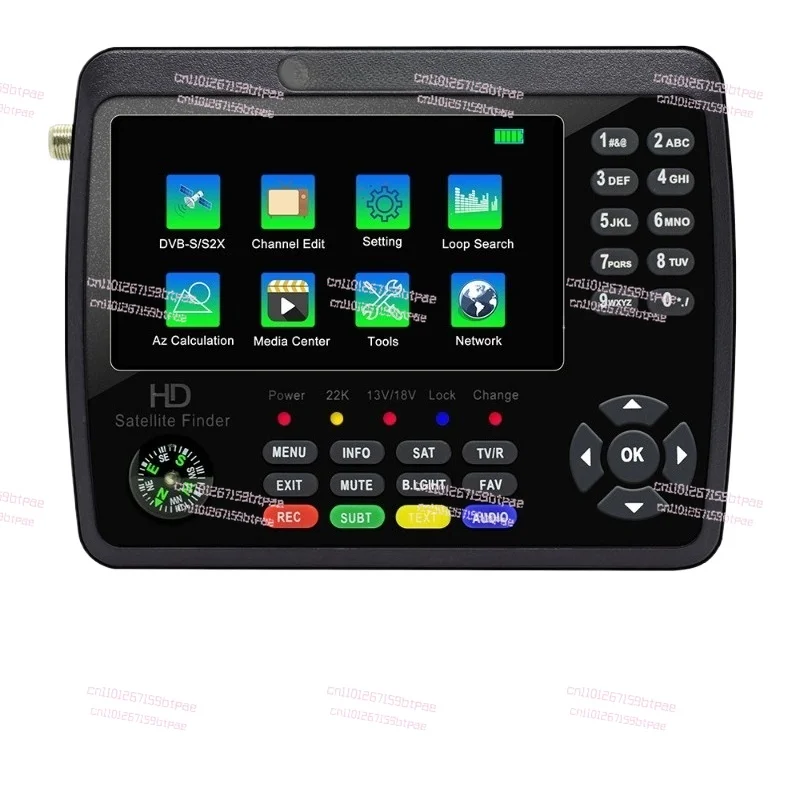 

Новый искатель спутников DVB-S/S2/S2X/Satellite поддерживает WIFI V10 Finder MAX