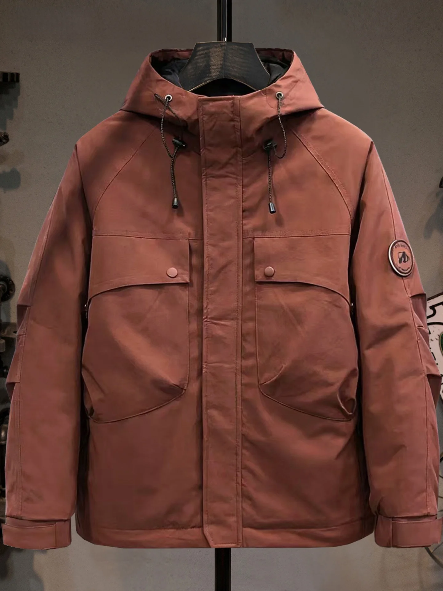 

Men's Outdoor Workwear Jaet Thiened Cotton Padded Windproof Warmth Enhanced American Sle New 2026 Spring Faion