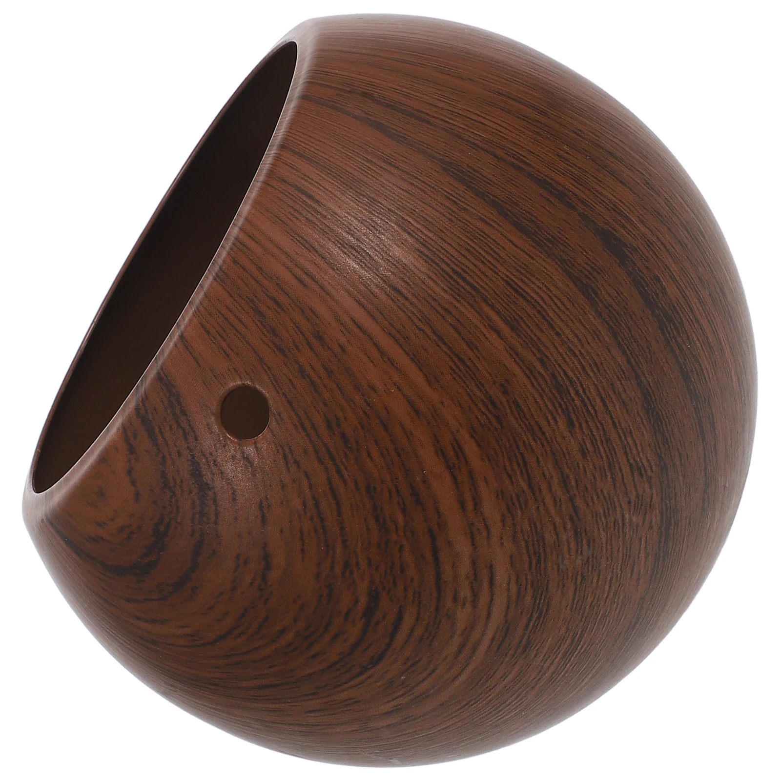 

Sturdy Iron Orb Table Lamp Base Brown Round Metal Sphere Light Stand For Bedroom Living Room Study Diy Solid Lamp Holder