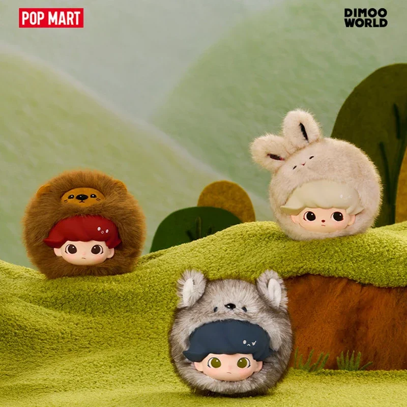 

POP MART DIMOO The Secret Theatre Club Series Earphone Case Mystery Box Genuine Blind Box Guess Toys Bag Ornament Figurines Home