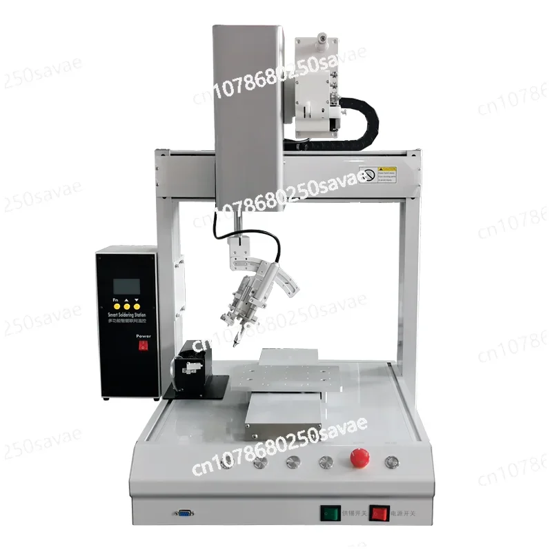 Automatic Soldering and Tinning Machine, USB Data Cable, Wire, PCB Board, LED Light