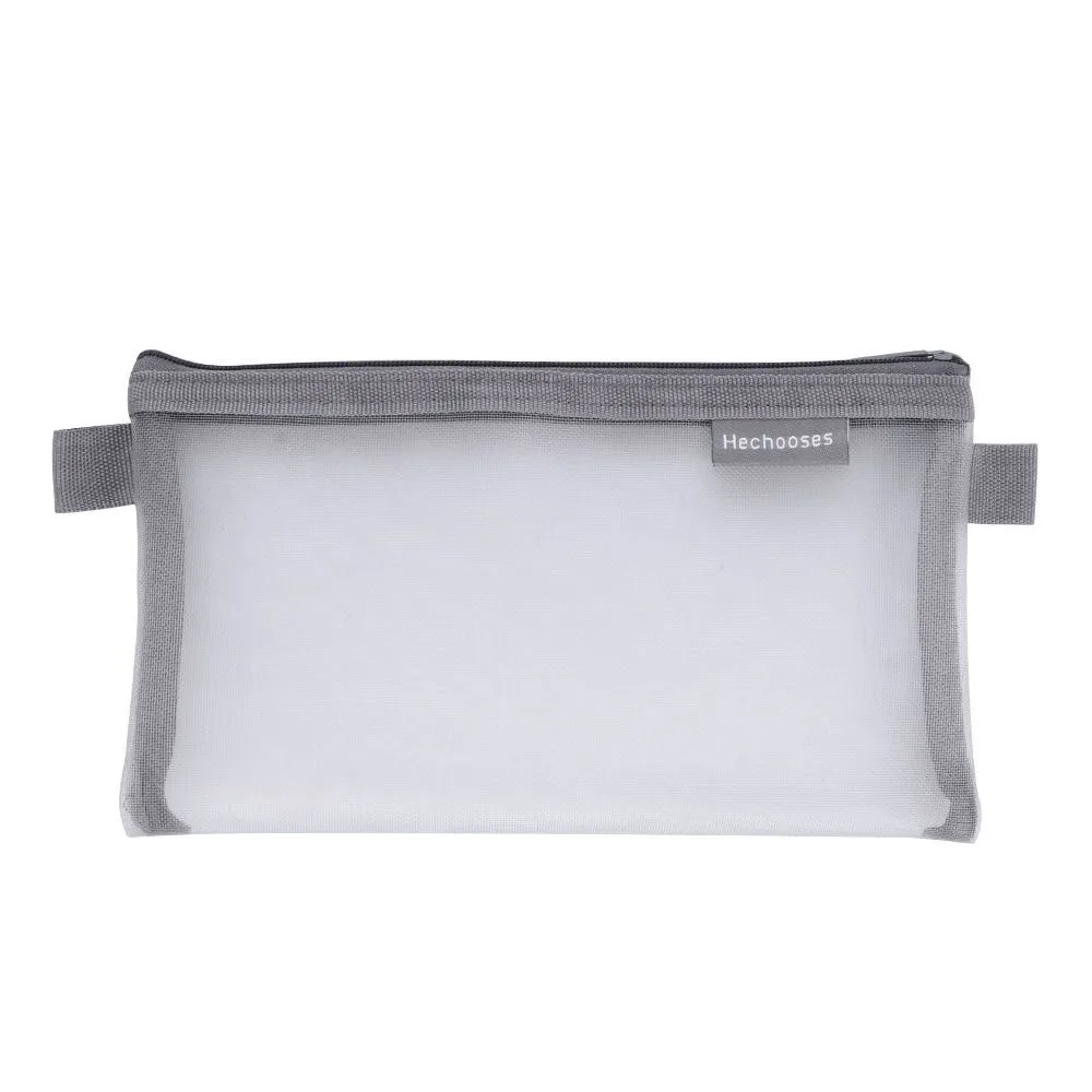 Сплошной цвет, сетчатый кошелек для монет, прозрачная сумка для хранения мелочей, мини-кошелек для монет, сумка для хранения кабеля для передачи данных, сетчатая косметичка