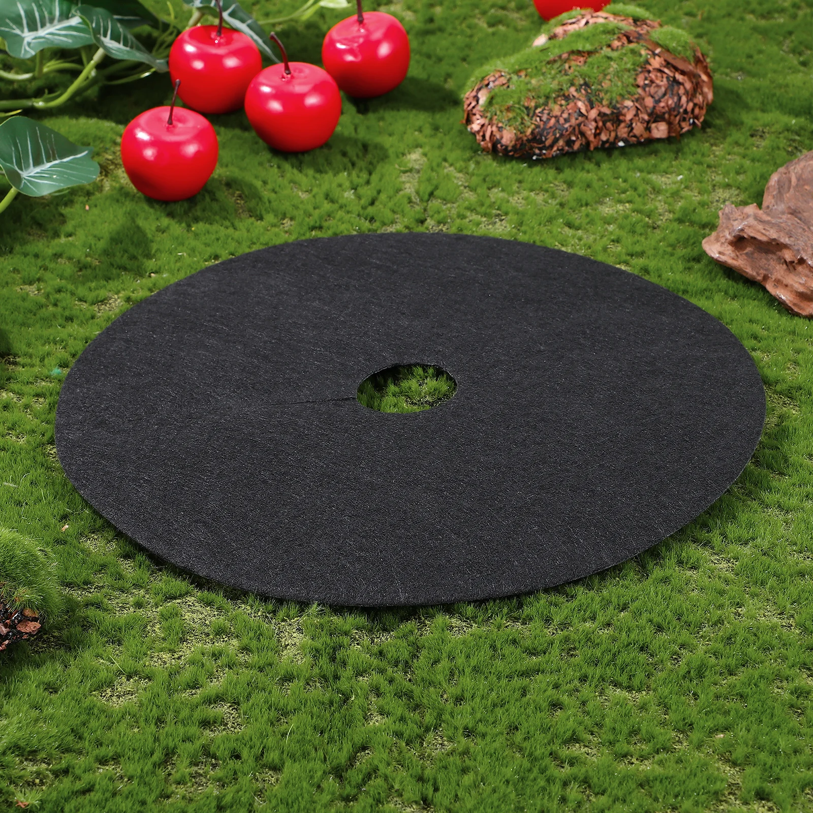 

20pcs Cloth 27x4cm Control Gardening Farm Sturdy Weeding Cloth Ring Plant Growth Tree Ring Gardening Tent