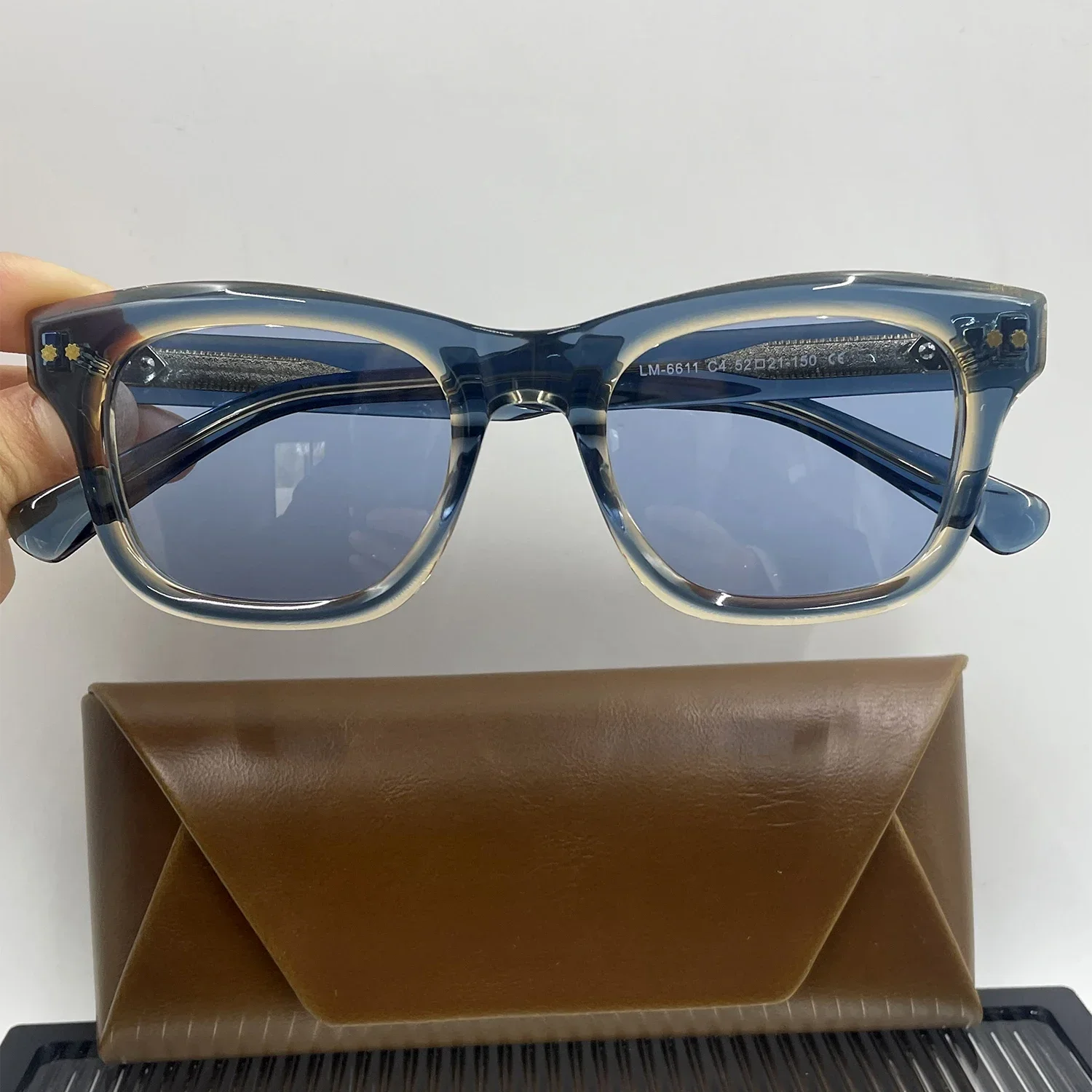

TAORED Colorful Women's Sunglasses Acetate TAC Polarized Handmade Eyeglasses Outdoor Designer Vintage for Men UV400 Sunglasses