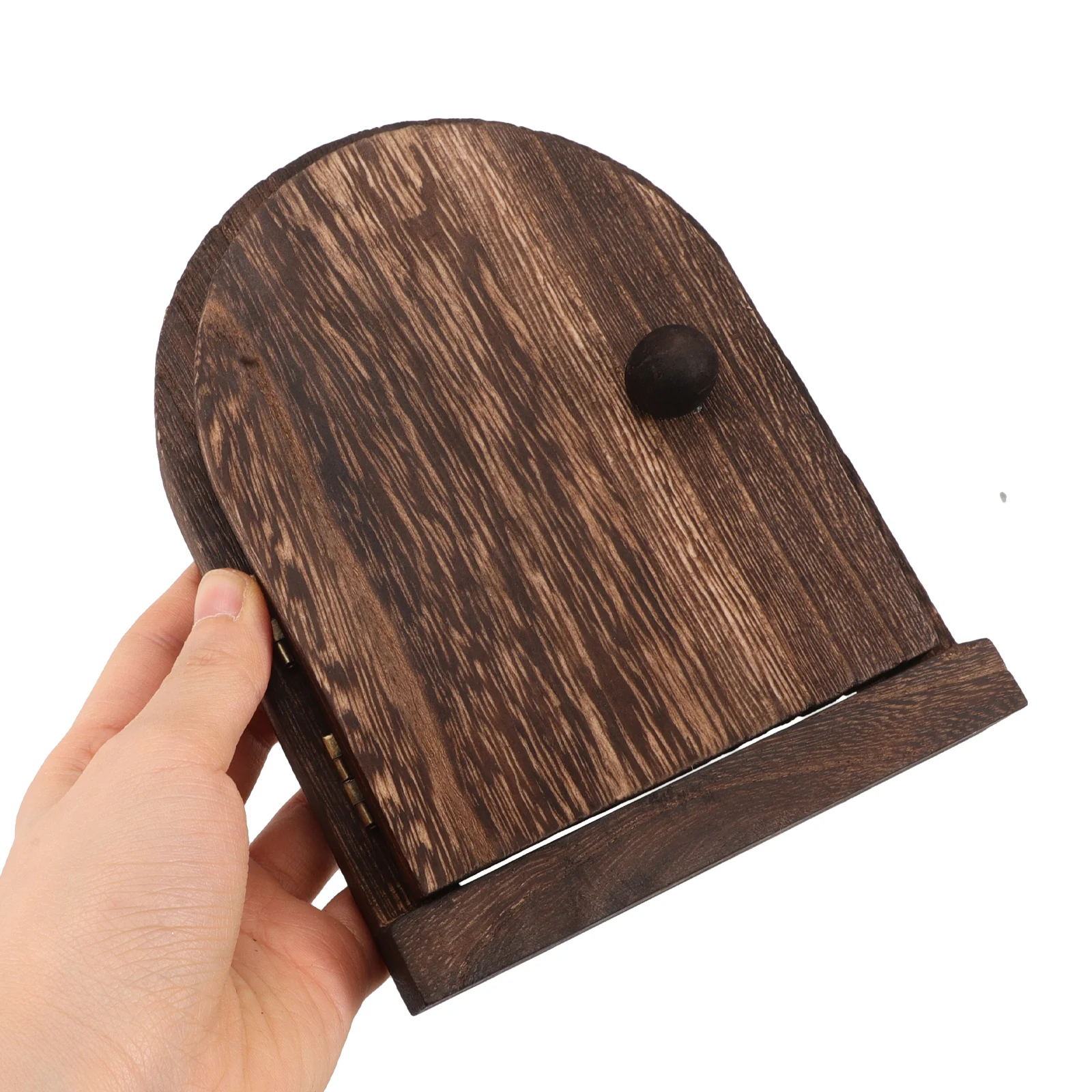 

Wooden Switch Electric Socket Covers Dark Brown Wall Mounted Outlet Plug Cover Home Decor Safety Guard Plate Solid Wood Outlet
